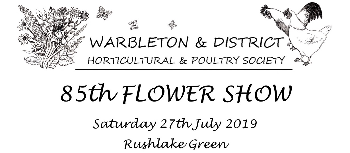 FLOWER SHOW on RUSHLAKE GREEN