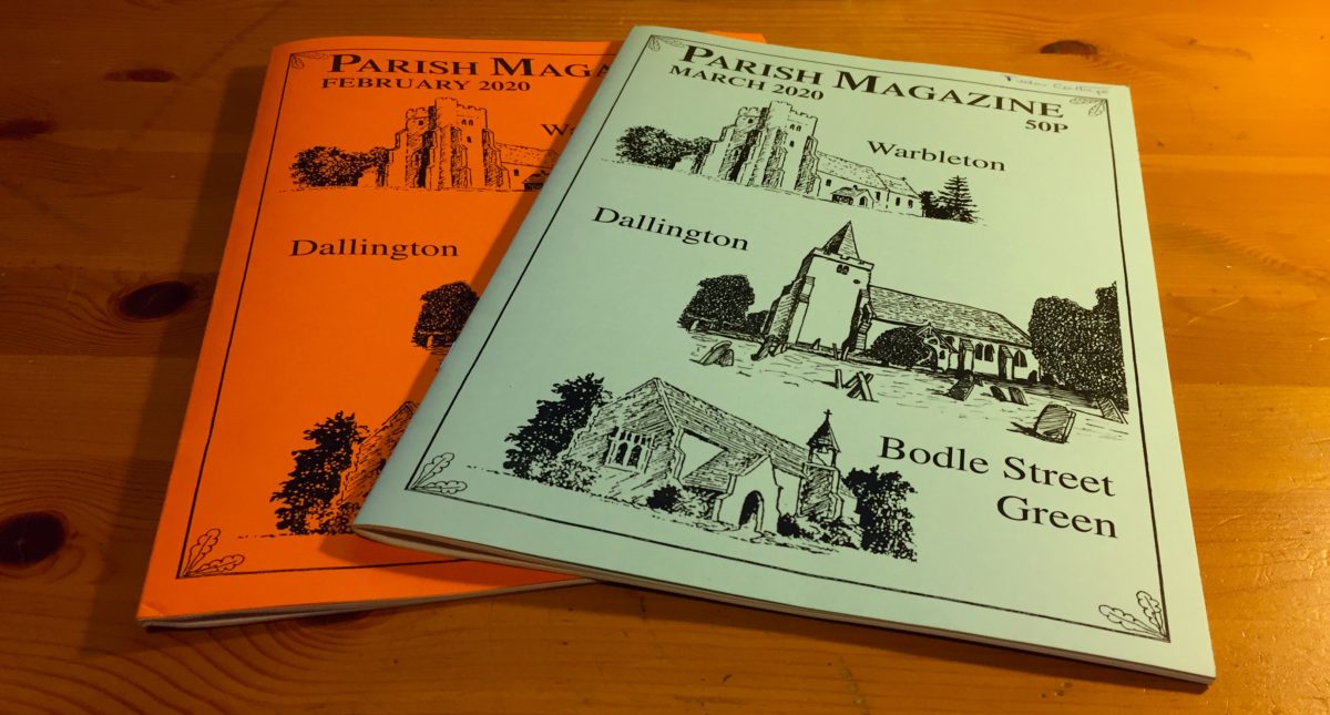 Parish Mag Continues Online