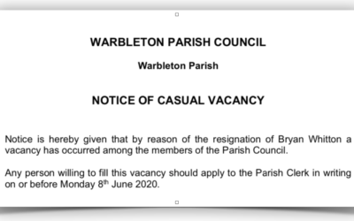 CASUAL VACANCY at PARISH COUNCIL