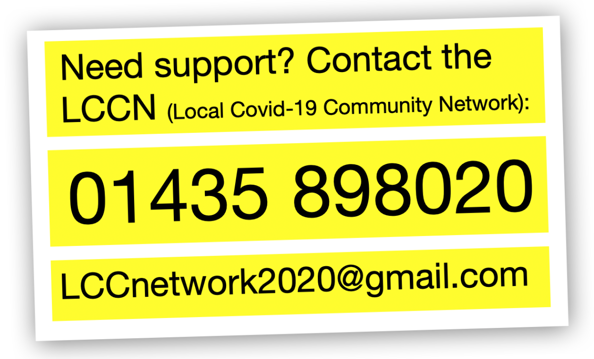 LOCAL VOLUNTEER SUPPORT MAY BE NEEDED MORE NOW THAN EVER