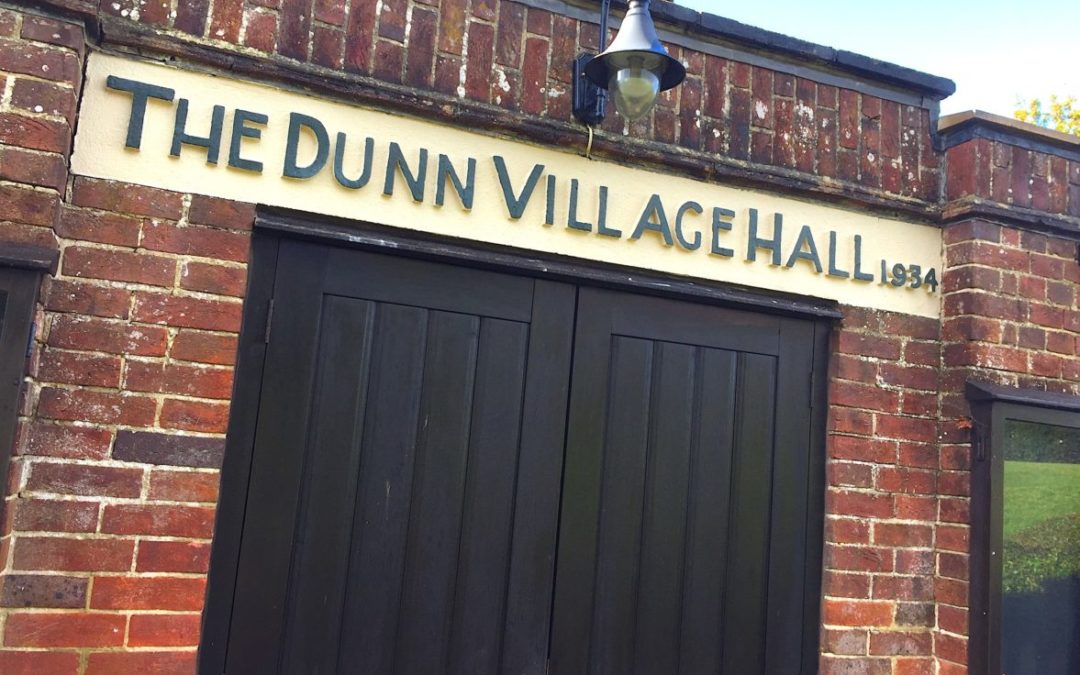 DUNN VILLAGE HALL – Open, ready and available