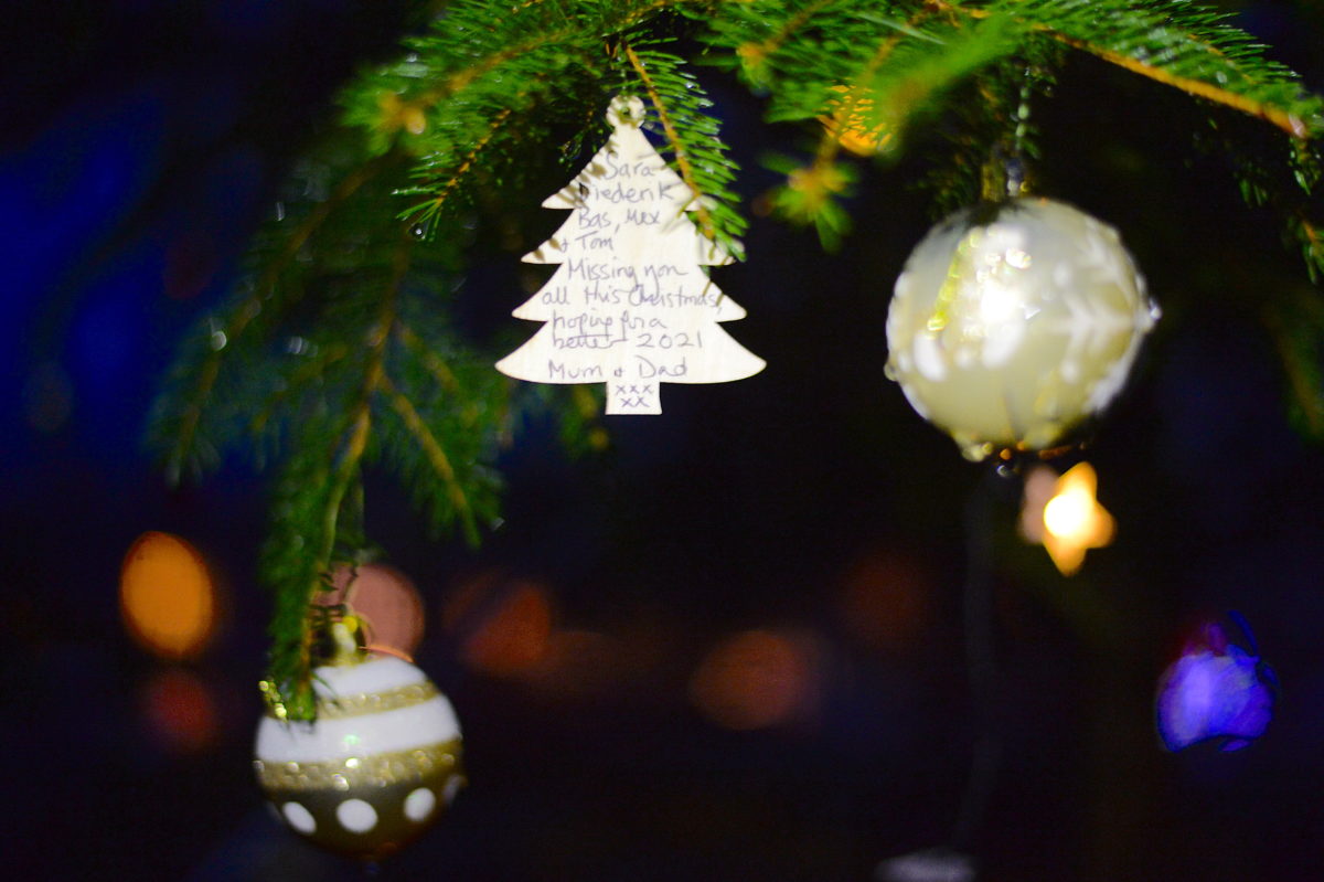 A Christmas Tree of thoughts, hopes and remembrances