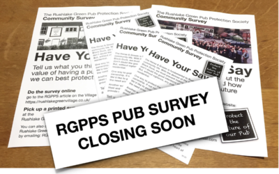 STILL TIME TO HAVE YOUR SAY ABOUT THE PUB