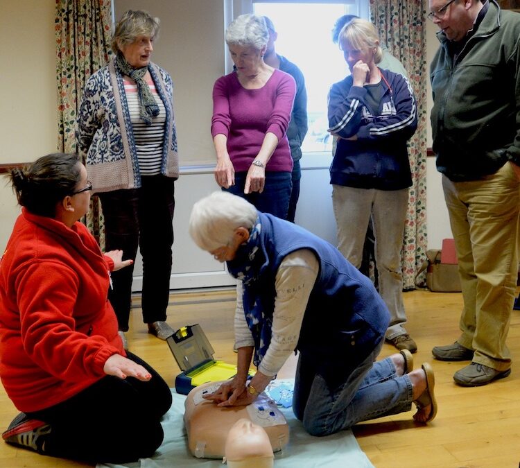 HEAR ALL ABOUT THE PARISH COUNCIL and LEARN HOW TO SAVE A LIFE