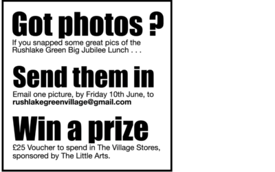 GET YOUR BIG LUNCH PICTURE IN, AND WIN A PRIZE
