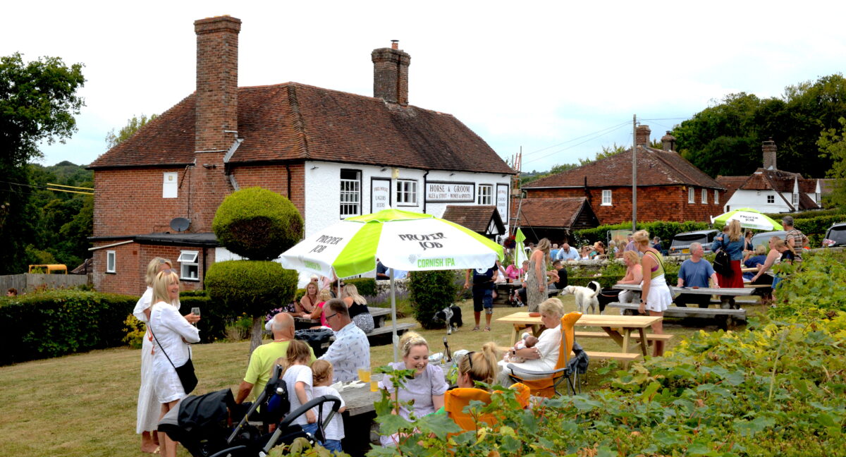 WELCOME BACK THE HORSE & GROOM + new about progress towards full opening.