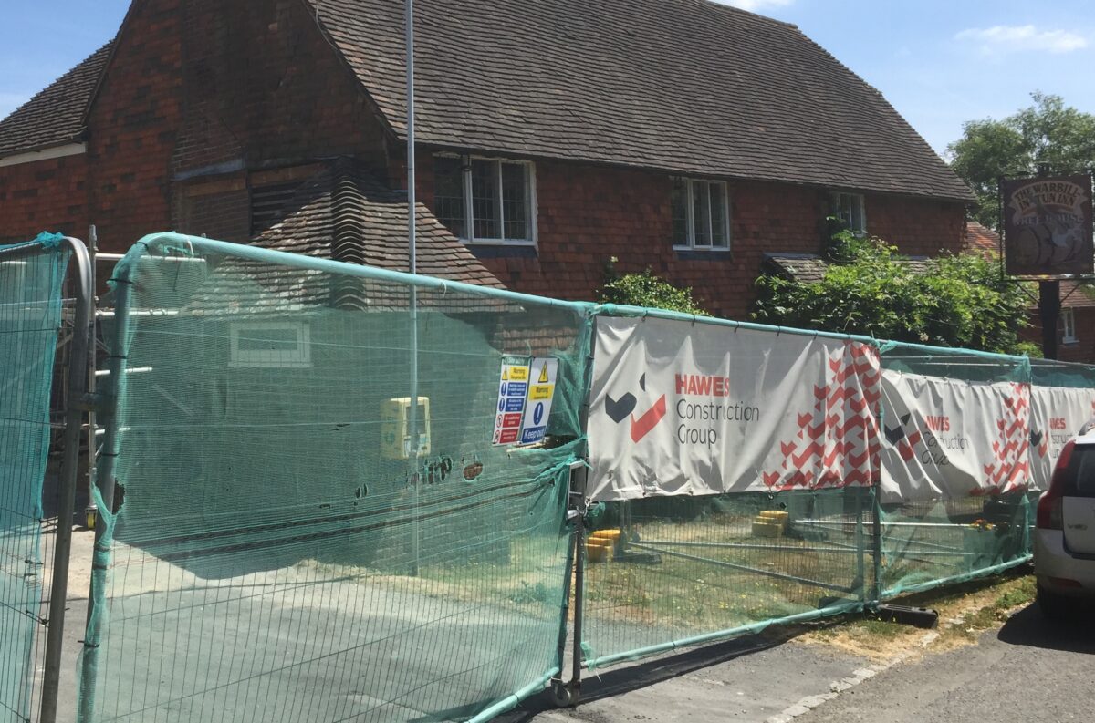 A NEW HOME FOR THE WARBLETON AED