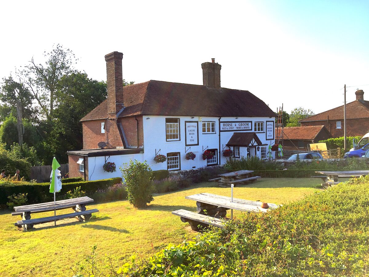 THE HORSE & GROOM, RUSHLAKE GREEN, RE-OPENS SATURDAY 30TH JULY.