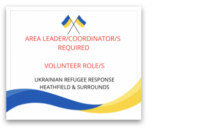 UKRAINE – AREA COORDINATOR REQUIRED (VOLUNTEER OPPORTUNITY)