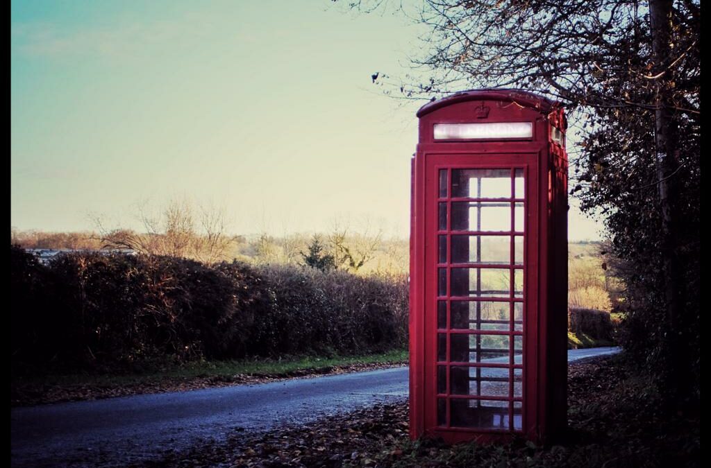 A VERY UNUSUAL USE FOR AN OLD RED PHONE BOX