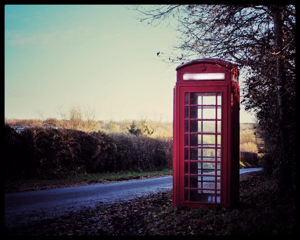 A VERY UNUSUAL USE FOR AN OLD RED PHONE BOX