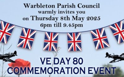RUSHLAKE GREEN COMMEMORATES VE DAY 80