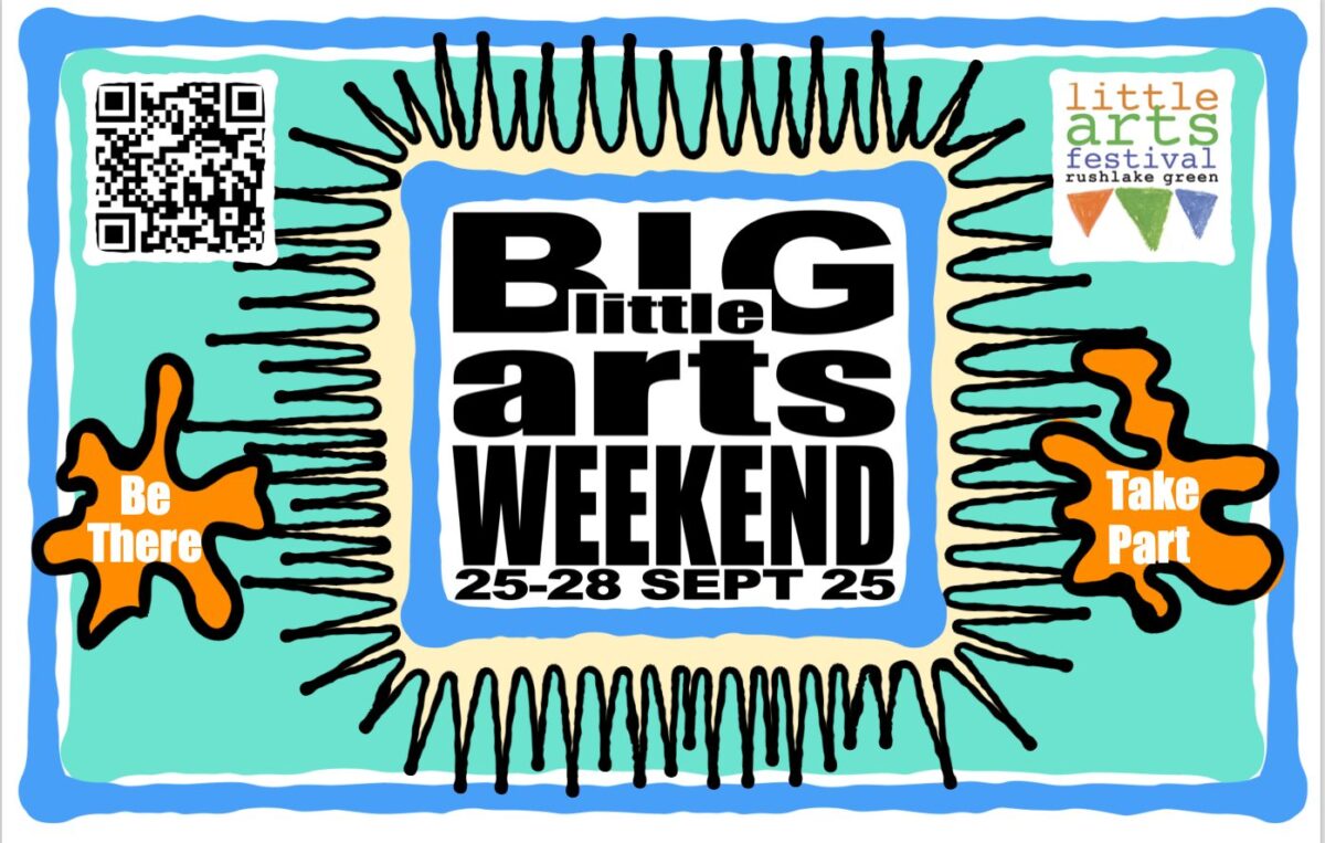 BIG LITTLE ARTS WEEKEND IS HERE